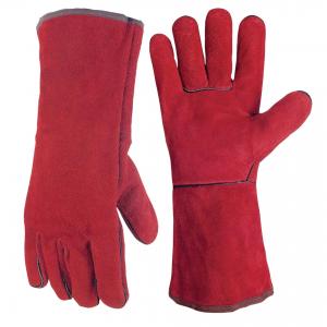 Gants de soudeur (rouge)