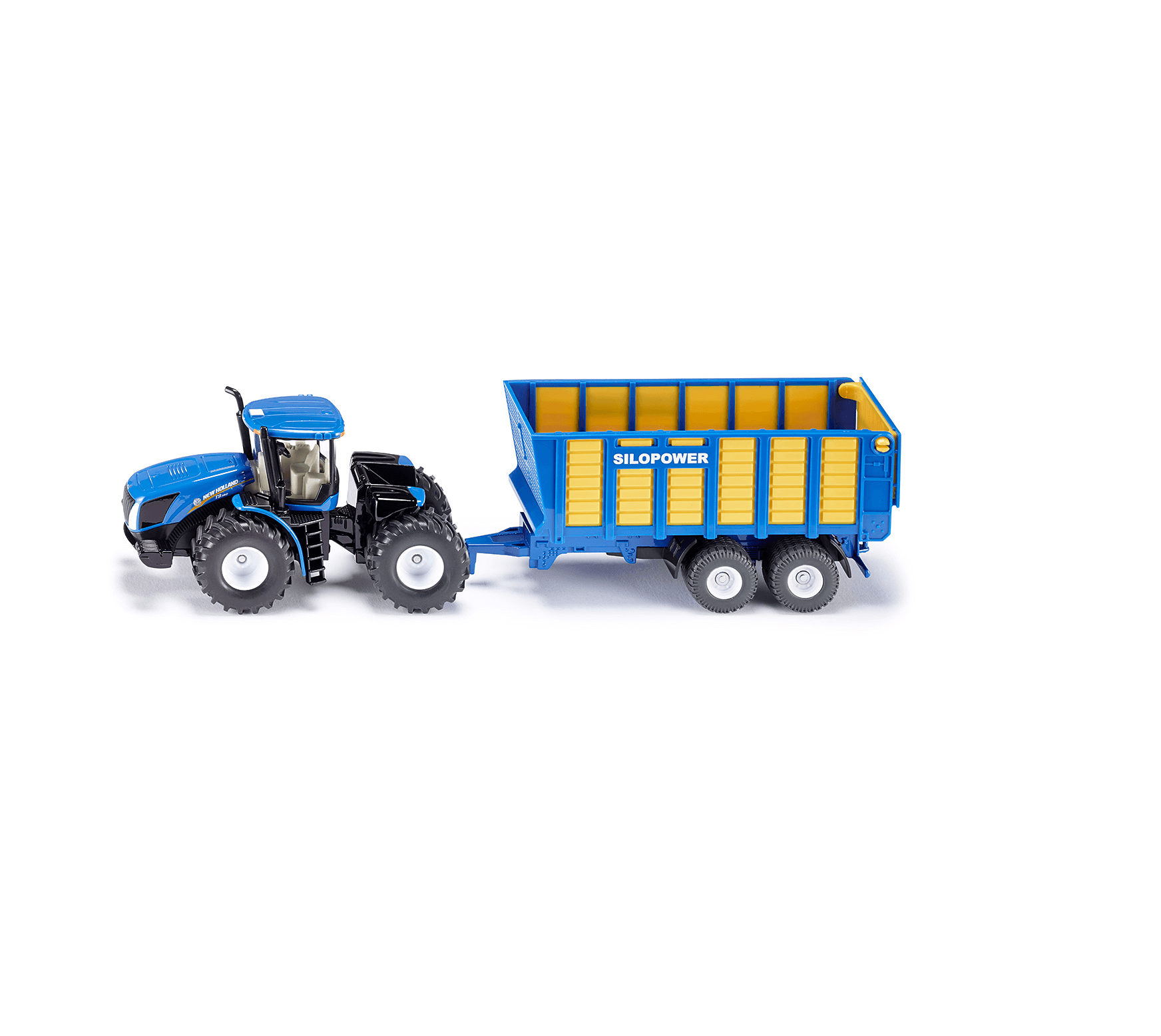 Tracteur New holland articulé avec remorque d'ensilage SIKU 6001947