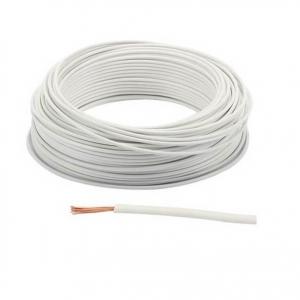 Fils électrique 1.5 mm² blanc (m)