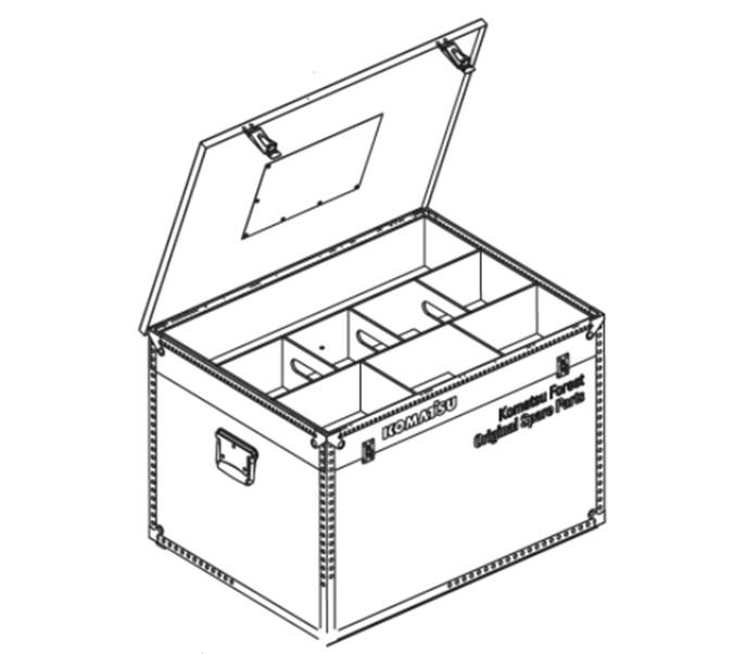 Caisse de rangement komatsu1